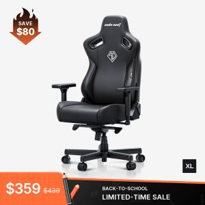 AndaSeat Elegant Black Kaiser 3E Series Ergonomic Office Gaming Chair