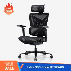 AndaSeat Space Black X-Air Mesh Office Gaming Chair
